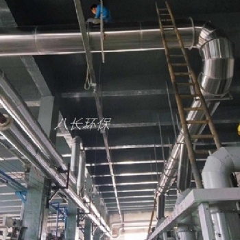 广州佛山通风除尘白铁管不锈钢法兰管厂家包安装