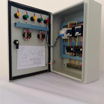 控制柜加工定制 直接启动5.5KW消防压力液位控制