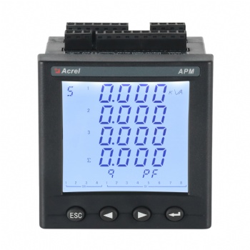 安科瑞 APM800三相四线电能表 0.5S级 电力监控