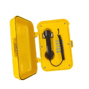 IP型工业防水电话 港口码头壁挂式抗噪防尘电话机