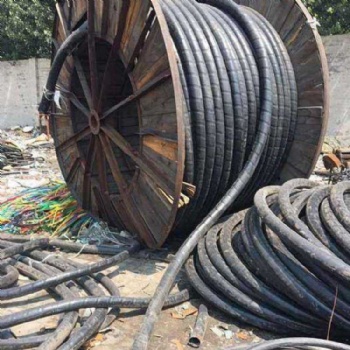 广州高价回收电缆，带皮旧电缆，废铜等