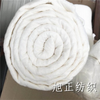 环保材料棉 竹纤维维棉 床垫用竹纤维棉 50％竹纤维针刺棉