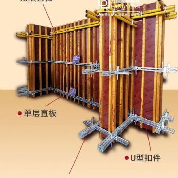 方圆特钢钢背楞 建筑墙体模板加固件 经久耐用