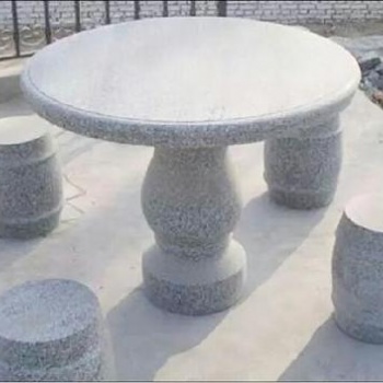 石桌椅 花岗岩石桌椅 广场石桌椅