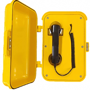 IP网络摘机直通对讲电话 冷库抗冻防水电话机