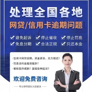 合法合规信用修复 全心全意优质服务 《个人债务重组》