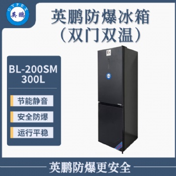 英鹏立柜式防爆冰箱300L （双门双温）BL-200SM 300L