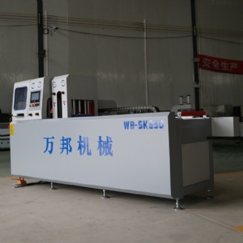 厂家直供WB-SK550散热器切割机 全自动切铝机 数控切铝机万邦机械