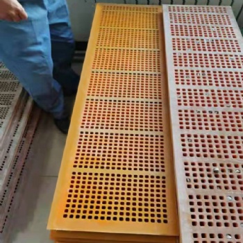 力王提供 聚氨酯筛网 31毫米方孔振动筛机配套