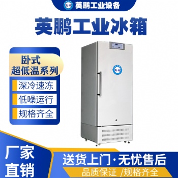 工业用英鹏-40℃低温冰箱-立式冰箱276升-276L