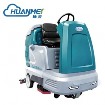 泉州洗地机 环美HM850Pro双刷驾驶式洗地机 全自动驾驶式室内洗地车