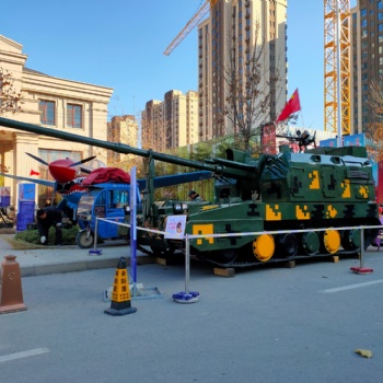 江西南昌军事模型厂家 动态坦克歼击车模型出售