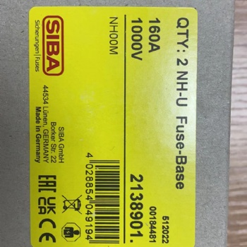 德国原厂进口SIBA熔断器2138901