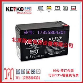 德国KEYKO JAPAN AGM蓄电池KT-12180 12V180AH 胶体免维护 现货