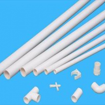 生产供应PVC钢性阻燃电工套管PVC穿线管
