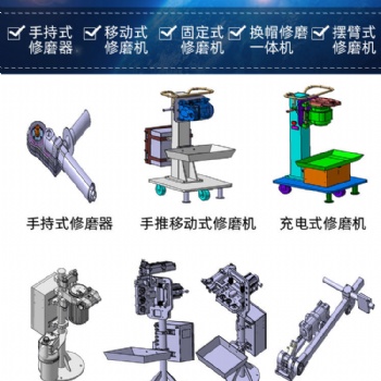 电极帽修磨更换一体机 横式自动修磨换帽 机厂家供应