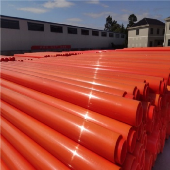 MPP电力管mpp橘红色电缆保护拖拉管规格可定制