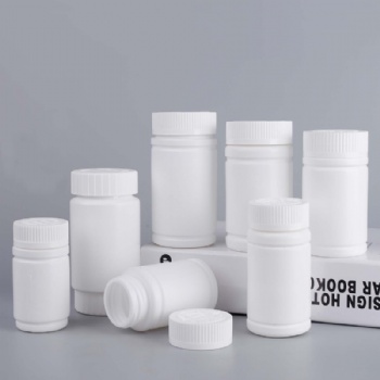 沧州明洁固体药用塑料瓶便携式药丸瓶 高密度聚乙烯药瓶
