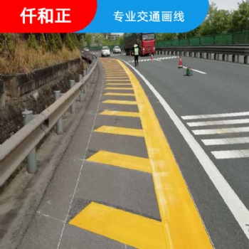 成都公路标线价格 白色实线 车行道线施工