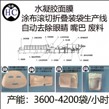 弘承自动化HC23-MMZDSCX全自动水晶面膜生产线