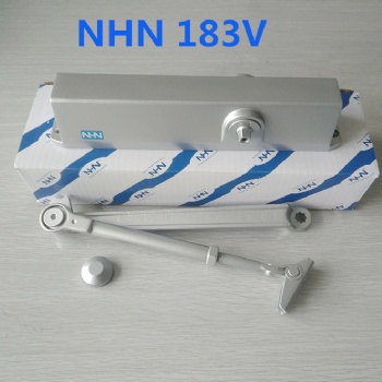 日本NHN 183V闭门器标准安装带定位液压缓冲大发自动关门90度门停