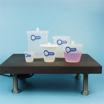 耐高温PFA烧杯坩埚可电热板加热消解样品用耐腐蚀含氟塑料烧杯