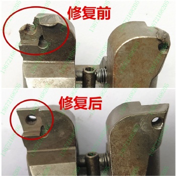 双两面刃铣刀盘可转位铣削刀具磨损修复修理