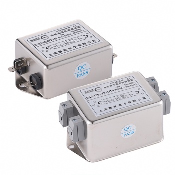 赛纪SJD410D 直流双级电源滤波器220V EMI抗干扰净化器