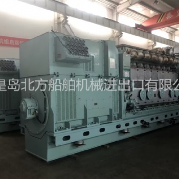 库存现货STX MAN 8L27/38柴油发电机组 4台待售