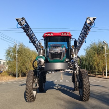 华玺3WPZ-4000自走式玉米打药机喷杆喷雾机厂家