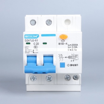 DZ47LE-63漏电保护器1P+N2P家用漏电断路器6~6**现货