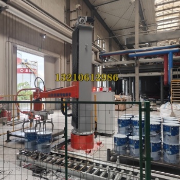 工业自动化新突破桶装料码垛机器人实现高效作业