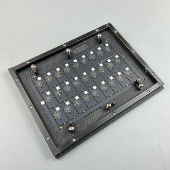 SMT铝合金芯片固定托盘治具印刷铝制托盘治具加