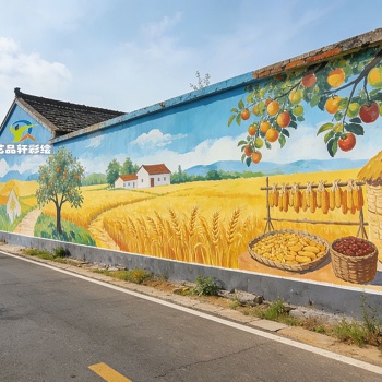 苏州墙绘之美：墙体彩绘定制
