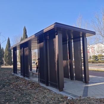 大型户外凉亭钢结构长廊 园林金属庭院廊架 不锈钢廊架雕塑定制