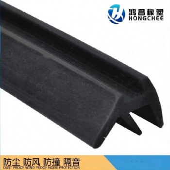 木门卡槽密封条 防风隔音防撞防漏光室内门框胶条