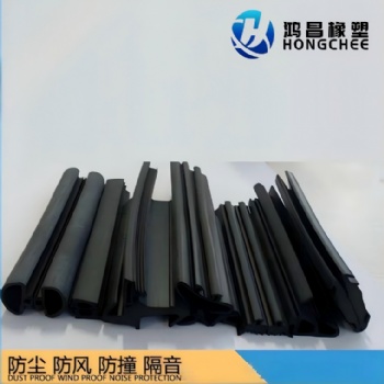木门移门密封条 门窗降噪防尘隔音橡胶密封条