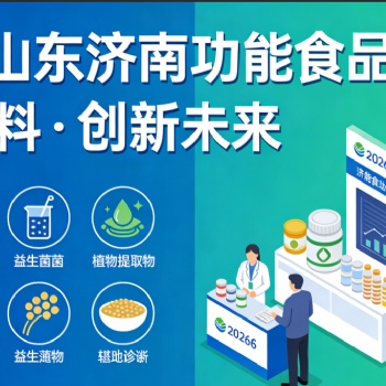 2026济南发酵展功能食品原料创新与产业升级论坛