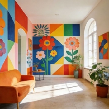 苏州彩绘解锁空间装饰