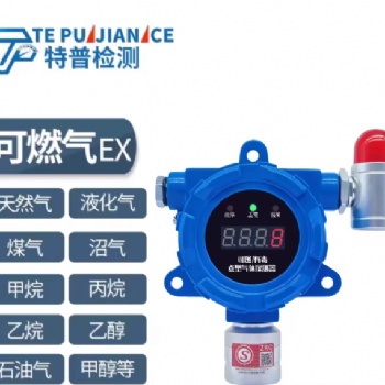 工业防爆可燃气体探测报警器浓度检测仪油漆燃气液化气烤漆房商用