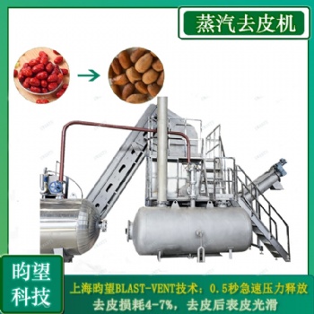 上海昀望全自动工业级蒸汽去皮机