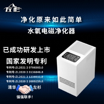 左杉负氢离子水磁净化器 空气净化