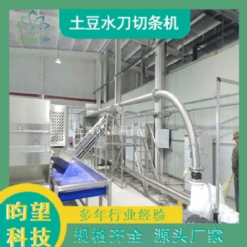 可定制产量节水防水水刀适用于薯条加工厂