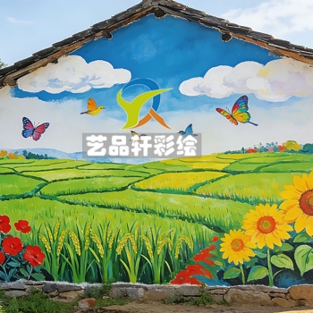 墙体彩绘让每一面墙拥有灵魂