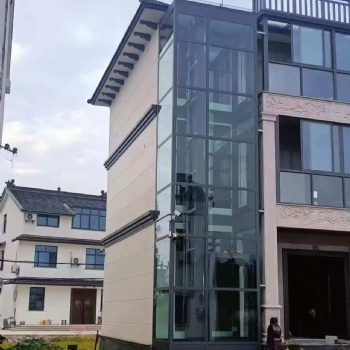 北京自建房加装室外观光电梯