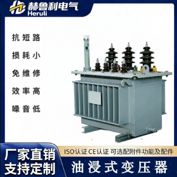 电力变压器S11-M-315/10KV-0.4柱上油浸式变压器全铜芯