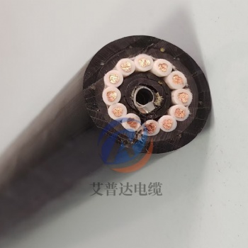 港口集装箱起重机加网线光纤复合卷筒电缆