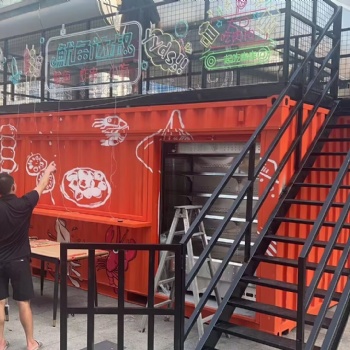 集装箱商铺改装 网红商业门店定制 模块化打造快速营业